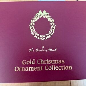 Danbury Mint Christmas Ornament BRAND NEW complete set